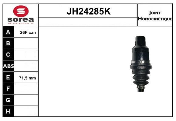 SNRA JH24285K Joint kit, drive shaft JH24285K: Buy near me at 2407.PL in Poland at an Affordable price!