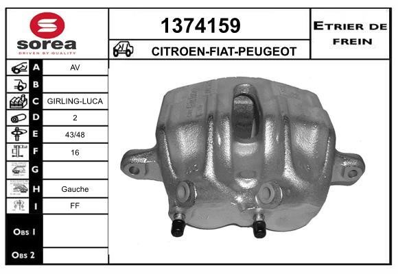 SNRA 1374159 Bremssattel 1374159: Kaufen Sie zu einem guten Preis in Polen bei 2407.PL!
