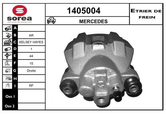 SNRA 1405004 Суппорт тормозной задний правый 1405004: Отличная цена - Купить в Польше на 2407.PL!