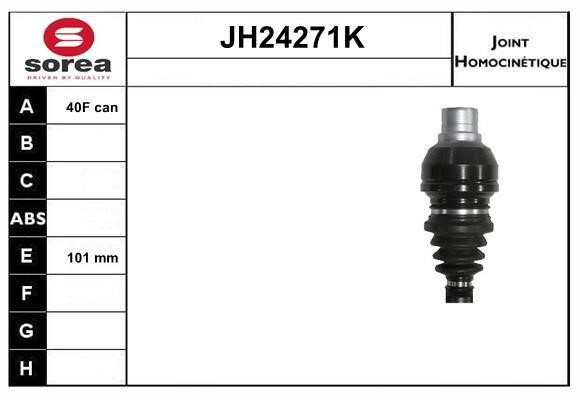 SNRA JH24271K Gelenksatz, antriebswelle JH24271K: Kaufen Sie zu einem guten Preis in Polen bei 2407.PL!