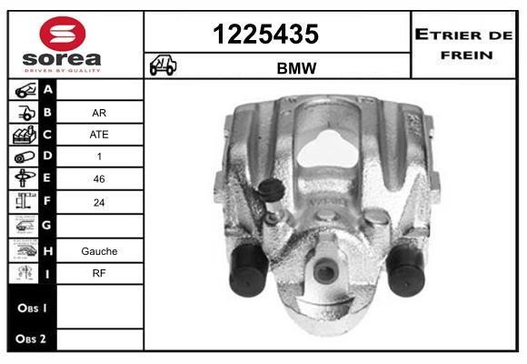 SNRA 1225435 Суппорт тормозной 1225435: Отличная цена - Купить в Польше на 2407.PL!
