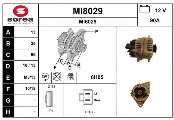 SNRA MI8029 Alternator MI8029: Dobra cena w Polsce na 2407.PL - Kup Teraz!