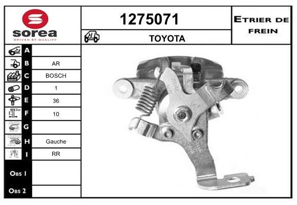 SNRA 1275071 Bremssattel 1275071: Kaufen Sie zu einem guten Preis in Polen bei 2407.PL!