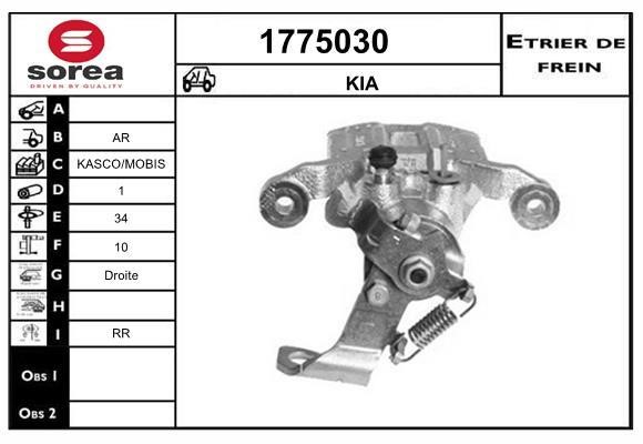 SNRA 1775030 Bremssattel 1775030: Kaufen Sie zu einem guten Preis in Polen bei 2407.PL!