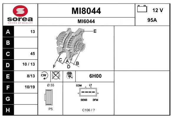SNRA MI8044 Generator MI8044: Kaufen Sie zu einem guten Preis in Polen bei 2407.PL!