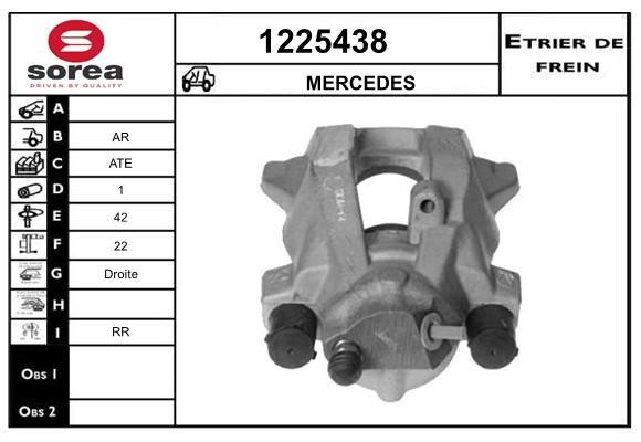 SNRA 1225438 Brake caliper 1225438: Buy near me in Poland at 2407.PL - Good price!