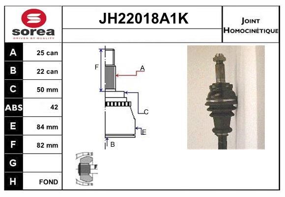 SNRA JH22018A1K Gelenksatz, Antriebswelle JH22018A1K: Kaufen Sie zu einem guten Preis in Polen bei 2407.PL!