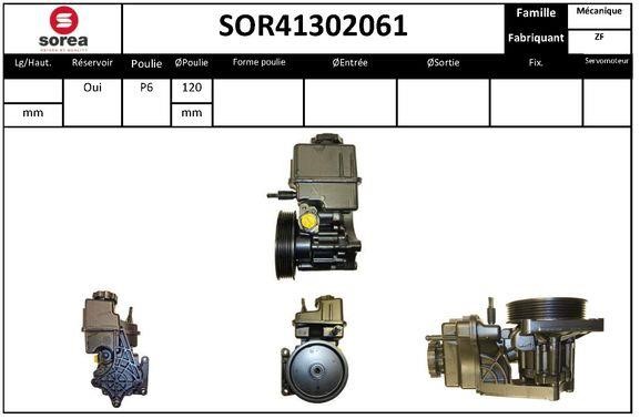 SNRA SOR41302061 Hydraulic Pump, steering system SOR41302061: Buy near me in Poland at 2407.PL - Good price!