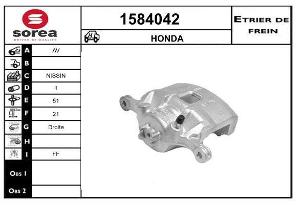SNRA 1584042 Brake caliper 1584042: Buy near me in Poland at 2407.PL - Good price!