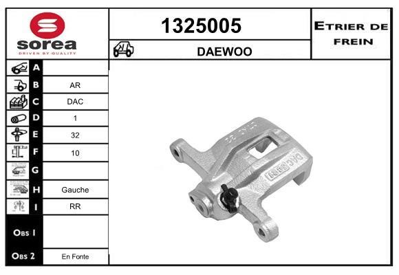 SNRA 1325005 Brake caliper 1325005: Buy near me in Poland at 2407.PL - Good price!