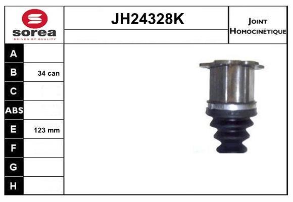 SNRA JH24328K Joint kit, drive shaft JH24328K: Buy near me in Poland at 2407.PL - Good price!