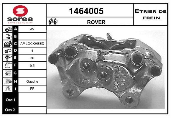 SNRA 1464005 Brake caliper 1464005: Buy near me at 2407.PL in Poland at an Affordable price!