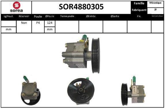 SNRA SOR4880305 Насос гидроусилителя руля SOR4880305: Отличная цена - Купить в Польше на 2407.PL!