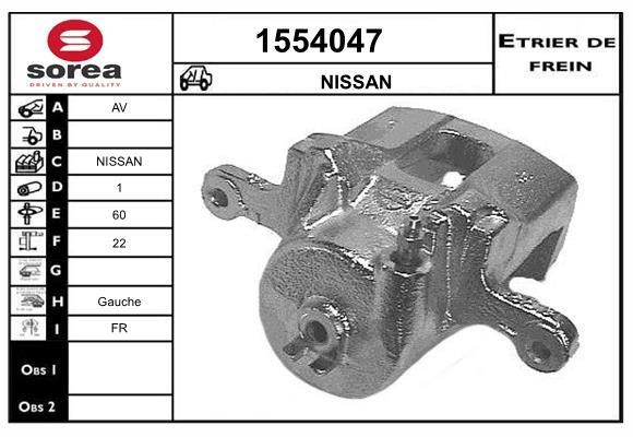 SNRA 1554047 Суппорт тормозной 1554047: Отличная цена - Купить в Польше на 2407.PL!