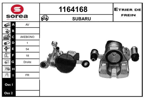 SNRA 1164168 Bremssattel 1164168: Kaufen Sie zu einem guten Preis in Polen bei 2407.PL!