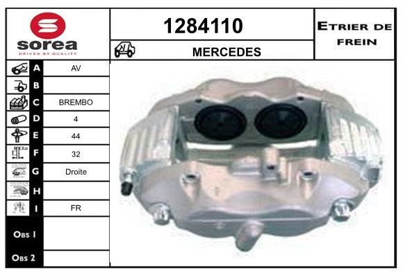 SNRA 1284110 Суппорт тормозной 1284110: Купить в Польше - Отличная цена на 2407.PL!