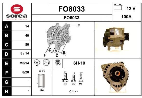 SNRA FO8033 Generator FO8033: Kaufen Sie zu einem guten Preis in Polen bei 2407.PL!