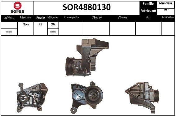 SNRA SOR4880130 Hydraulic Pump, steering system SOR4880130: Buy near me in Poland at 2407.PL - Good price!