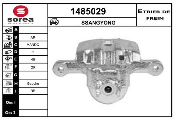 SNRA 1485029 Brake caliper 1485029: Buy near me in Poland at 2407.PL - Good price!