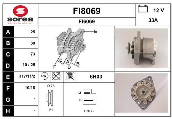 SNRA FI8069 Generator FI8069: Kaufen Sie zu einem guten Preis in Polen bei 2407.PL!