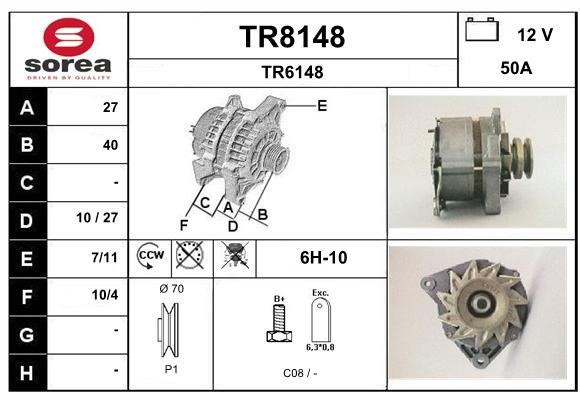 SNRA TR8148 Generator TR8148: Kaufen Sie zu einem guten Preis in Polen bei 2407.PL!