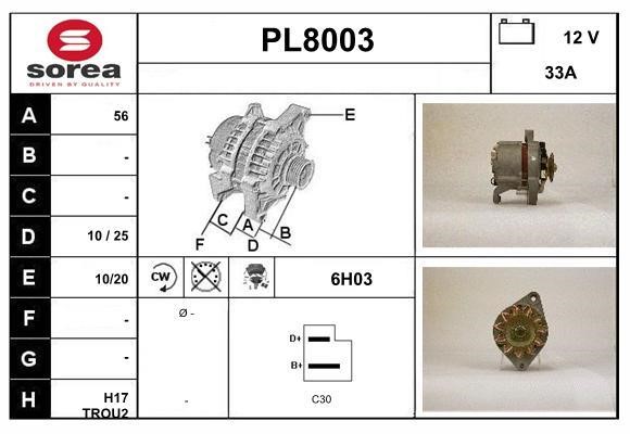 SNRA PL8003 Generator PL8003: Kaufen Sie zu einem guten Preis in Polen bei 2407.PL!