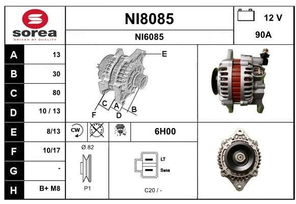 SNRA NI8085 Генератор NI8085: Отличная цена - Купить в Польше на 2407.PL!