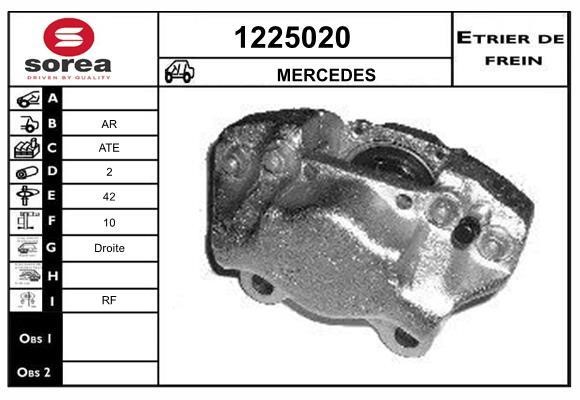 SNRA 1225020 Bremssattel 1225020: Kaufen Sie zu einem guten Preis in Polen bei 2407.PL!