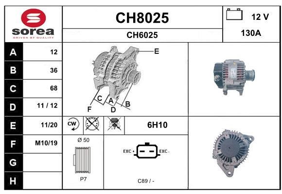 SNRA CH8025 Генератор CH8025: Купить в Польше - Отличная цена на 2407.PL!