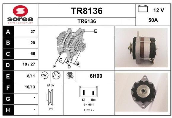 SNRA TR8136 Generator TR8136: Kaufen Sie zu einem guten Preis in Polen bei 2407.PL!