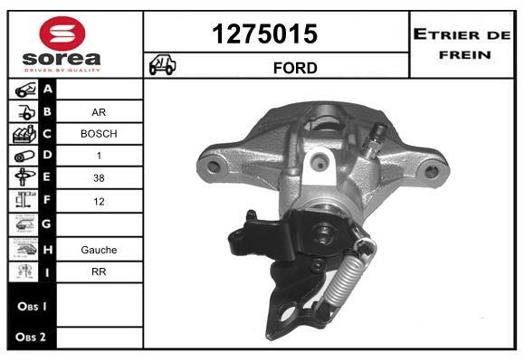 SNRA 1275015 Суппорт тормозной 1275015: Купить в Польше - Отличная цена на 2407.PL!