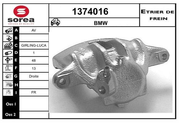 SNRA 1374016 Bremssattel 1374016: Kaufen Sie zu einem guten Preis in Polen bei 2407.PL!