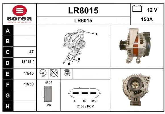 SNRA LR8015 Генератор LR8015: Отличная цена - Купить в Польше на 2407.PL!