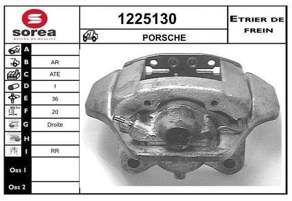 SNRA 1225130 Bremssattel hinten rechts 1225130: Kaufen Sie zu einem guten Preis in Polen bei 2407.PL!