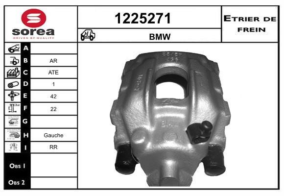 SNRA 1225271 Суппорт тормозной 1225271: Отличная цена - Купить в Польше на 2407.PL!