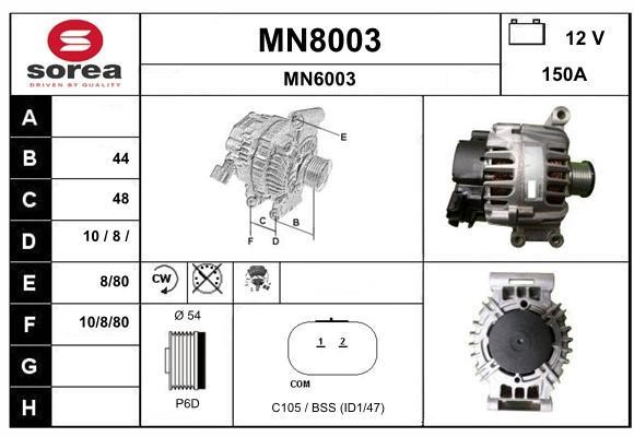 SNRA MN8003 Generator MN8003: Kaufen Sie zu einem guten Preis in Polen bei 2407.PL!