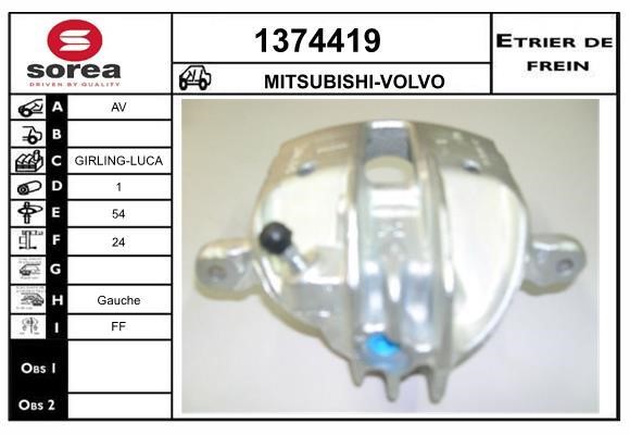 SNRA 1374419 Brake caliper front left 1374419: Buy near me in Poland at 2407.PL - Good price!