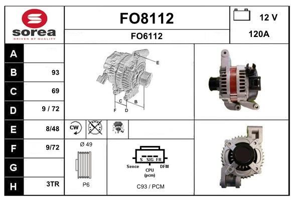 SNRA FO8112 Generator FO8112: Kaufen Sie zu einem guten Preis in Polen bei 2407.PL!