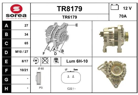 SNRA TR8179 Generator TR8179: Kaufen Sie zu einem guten Preis in Polen bei 2407.PL!