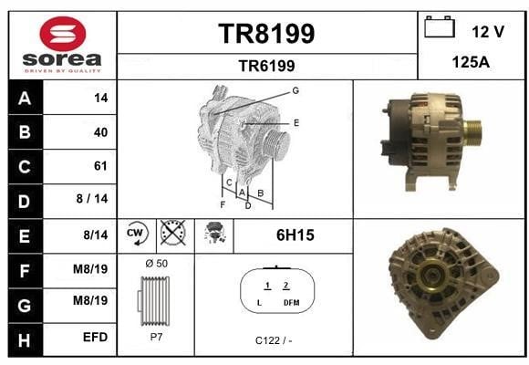 SNRA TR8199 Generator TR8199: Kaufen Sie zu einem guten Preis in Polen bei 2407.PL!