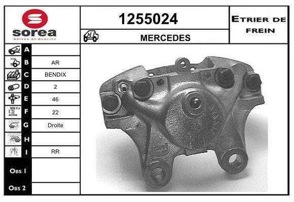 SNRA 1255024 Brake caliper 1255024: Buy near me in Poland at 2407.PL - Good price!