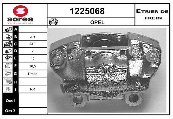 SNRA 1225068 Суппорт тормозной 1225068: Отличная цена - Купить в Польше на 2407.PL!