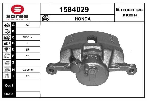 SNRA 1584029 Суппорт тормозной 1584029: Отличная цена - Купить в Польше на 2407.PL!