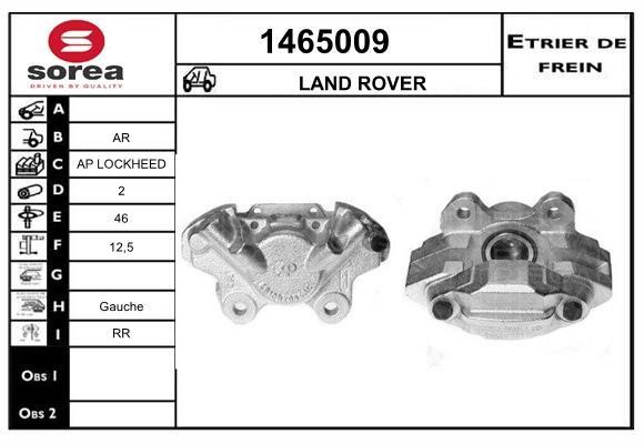 SNRA 1465009 Суппорт тормозной задний левый 1465009: Отличная цена - Купить в Польше на 2407.PL!