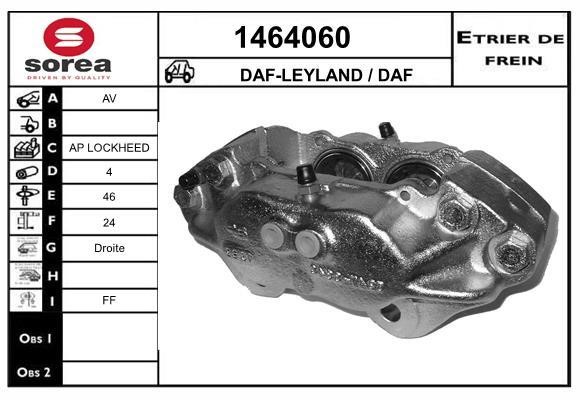 SNRA 1464060 Brake caliper 1464060: Buy near me at 2407.PL in Poland at an Affordable price!