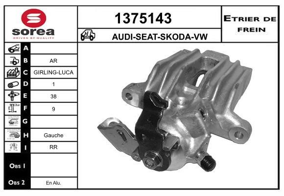 SNRA 1375143 Bremssattel hinten links 1375143: Kaufen Sie zu einem guten Preis in Polen bei 2407.PL!