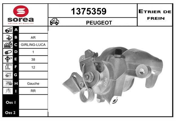 SNRA 1375359 Bremssattel 1375359: Kaufen Sie zu einem guten Preis in Polen bei 2407.PL!