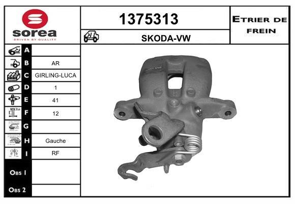 SNRA 1375313 Суппорт тормозной 1375313: Отличная цена - Купить в Польше на 2407.PL!