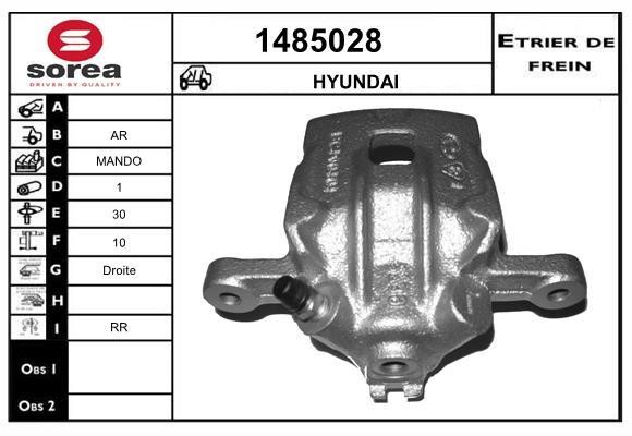 SNRA 1485028 Суппорт тормозной задний правый 1485028: Отличная цена - Купить в Польше на 2407.PL!