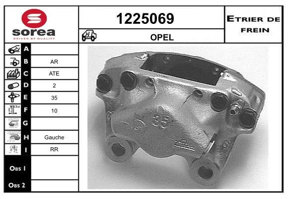 SNRA 1225069 Суппорт тормозной 1225069: Отличная цена - Купить в Польше на 2407.PL!